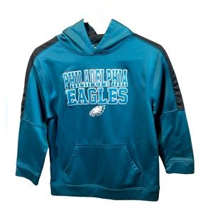 Kids green Eagles hoodie